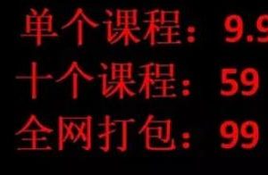 揭秘抖音9.9元賣二手課月入10w+玩法，適合小白的網絡搬磚長期項目！