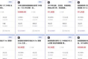 [抖音影視號變現]干貨！抖音影視號變現解密，0成本月入上萬