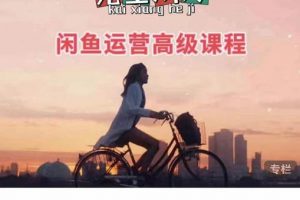 克里斯汀·閑魚運營高級課程【2022新版】，視頻內容非常凝練，適合小白入門