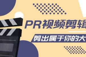 PR視頻剪輯課：各種剪輯與視頻特效玩法，剪出屬于你的大片
