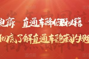 燈魚說電商：直通車降低PPC秘籍，幫助商家徹底了解直通車隱藏的規(guī)律