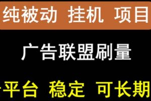 【穩定掛機】oneptp出海廣告聯盟掛機項目，每天躺賺幾塊錢，多臺批量多賺些
