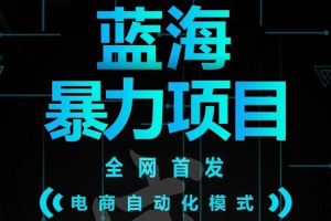 引流哥藍海暴力躺賺項目：無需發圈無需引流無需售后，每單賺50-500（教程 線報群)