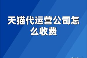 網店代運營收費網店代運營一年的費用是多少