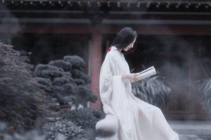 用古文暗示我等你白茶清歡無別事,我在等風也等你