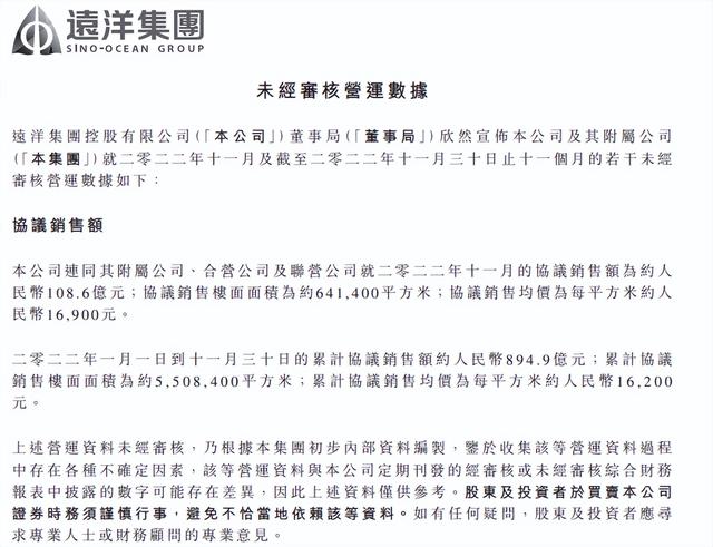 聽說遠洋地產已經不是國企了2022年可能倒閉的地產開發商插圖1