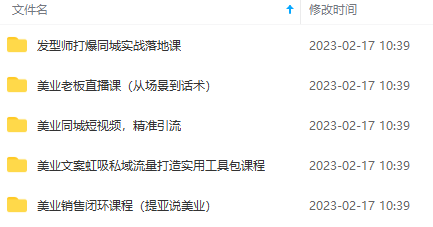 5套·美業短視頻運營課 從場景到話術·精準引流·吸金文案工具·銷售閉環等插圖1
