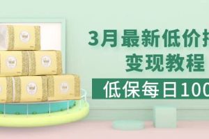 低保(每日100 )3月最新拼多多果凍寶盒低價(jià)擼紙變現(xiàn) 銷售詳細(xì)教程