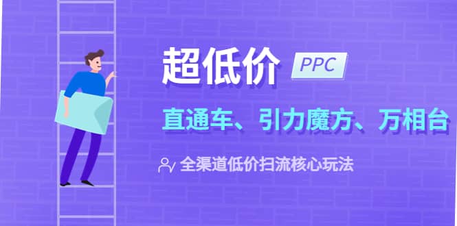 2023超低價·ppc—“直通車、引力魔方、萬相臺”全渠道·低價掃流核心玩法插圖