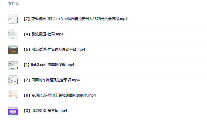 link3.cc聚合鏈接引流,日引流50+精準粉