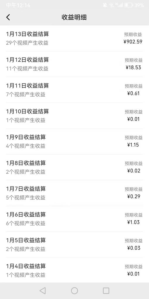 一天輕松三位數，視頻號純原創領域，春節童子送祝福，年末流量大爆炸插圖3