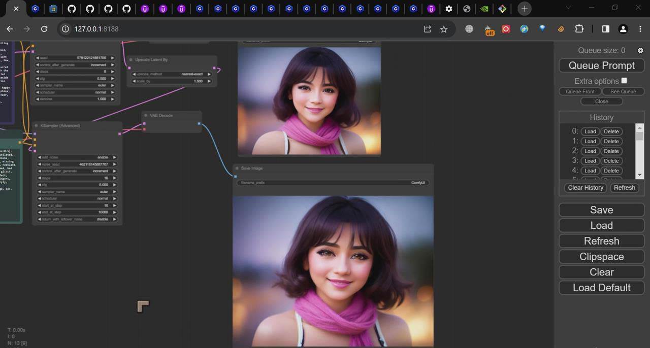 ComfyUI 利用 Stable Diffusion 學(xué)習(xí)AI GUI 工作流程教程-中英字幕插圖3
