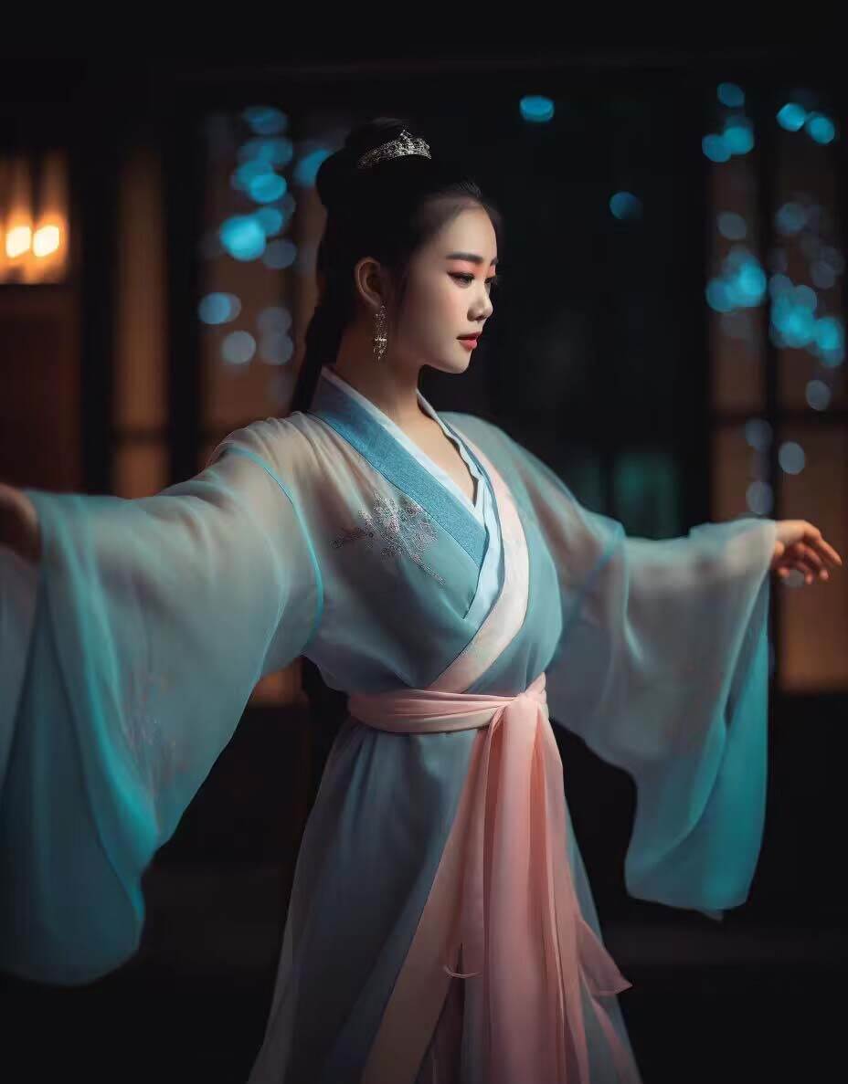 Midjourney關鍵詞-AI生成中國風古裝漢服美女人像提示關鍵詞插圖9 Midjourney關鍵詞-AI生成中國風古裝漢服美女人像提示關鍵詞插圖9