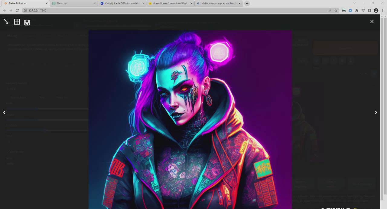 Stable Diffusion 大師班: 利用AI創(chuàng)建藝術(shù)圖像及視頻-31視頻課-中英字幕插圖4