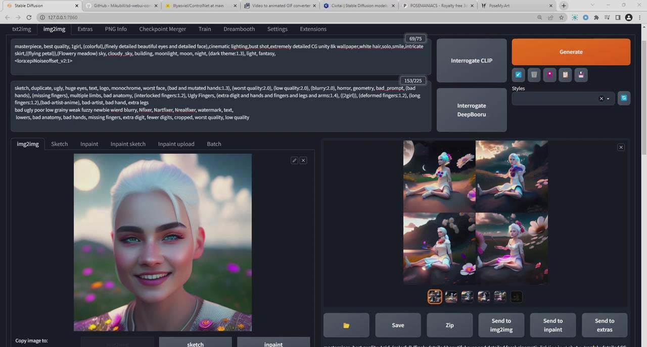 Stable Diffusion 大師班: 利用AI創(chuàng)建藝術(shù)圖像及視頻-31視頻課-中英字幕插圖8