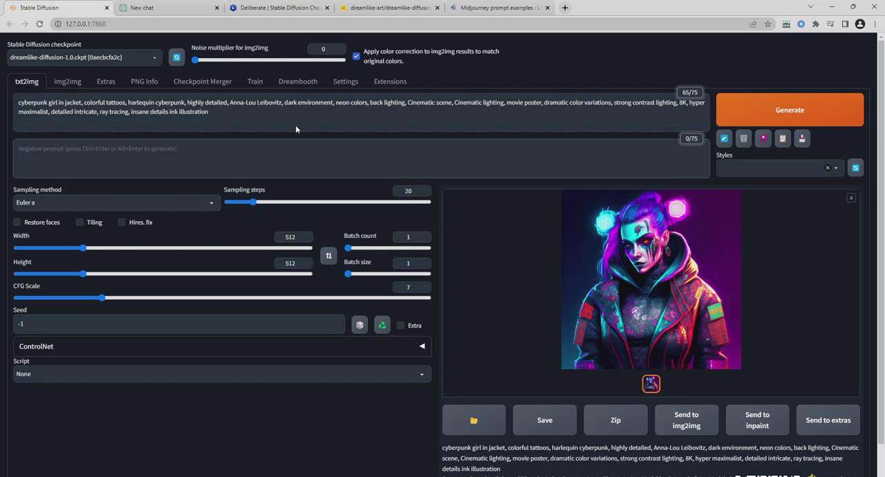 Stable Diffusion 大師班: 利用AI創(chuàng)建藝術(shù)圖像及視頻-31視頻課-中英字幕插圖5