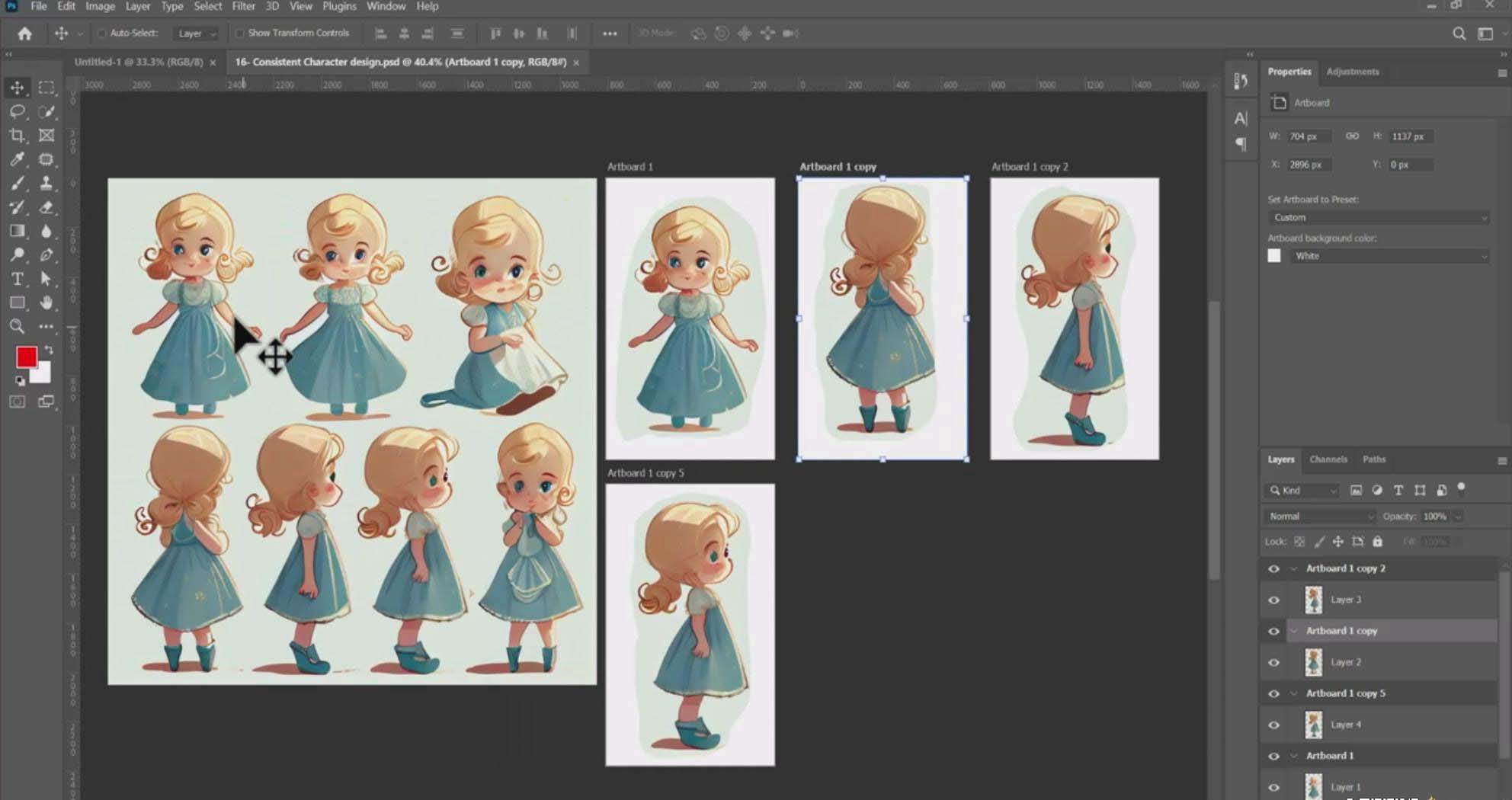 掌握 MidJourney V5 AI + ChatGPT創(chuàng)建一致的角色設(shè)計(jì)圖像-22節(jié)課-中英字幕插圖7 掌握 MidJourney V5 AI + ChatGPT創(chuàng)建一致的角色設(shè)計(jì)圖像-22節(jié)課-中英字幕插圖7