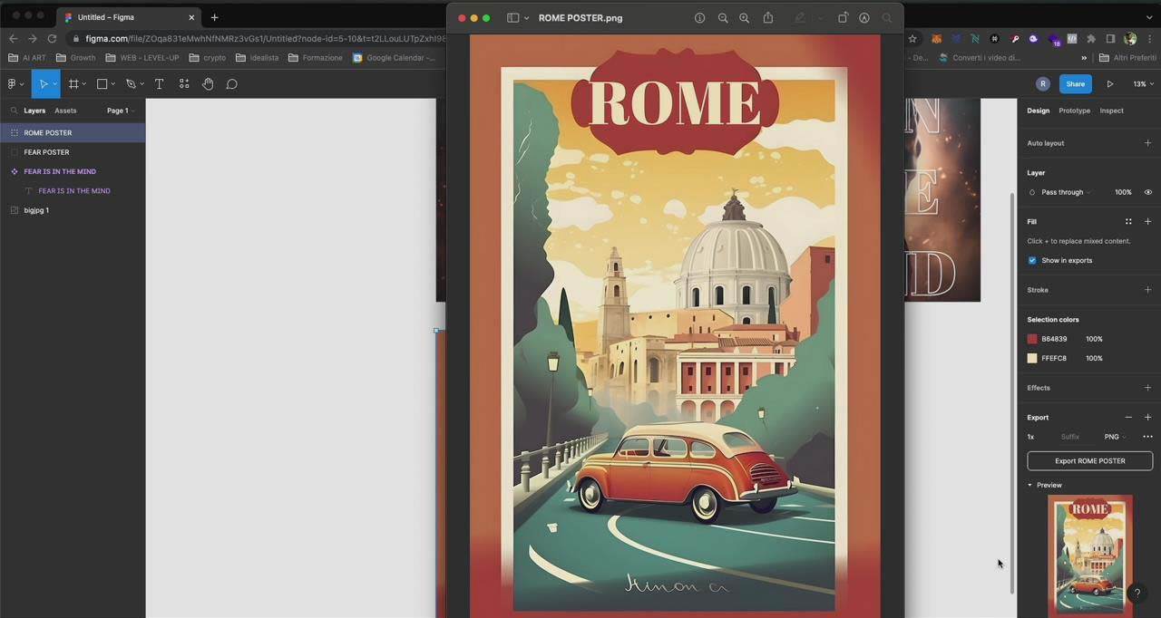 Midjourney AI人工智能創建和銷售令人驚嘆的海報教程-10節課-中英字幕插圖14