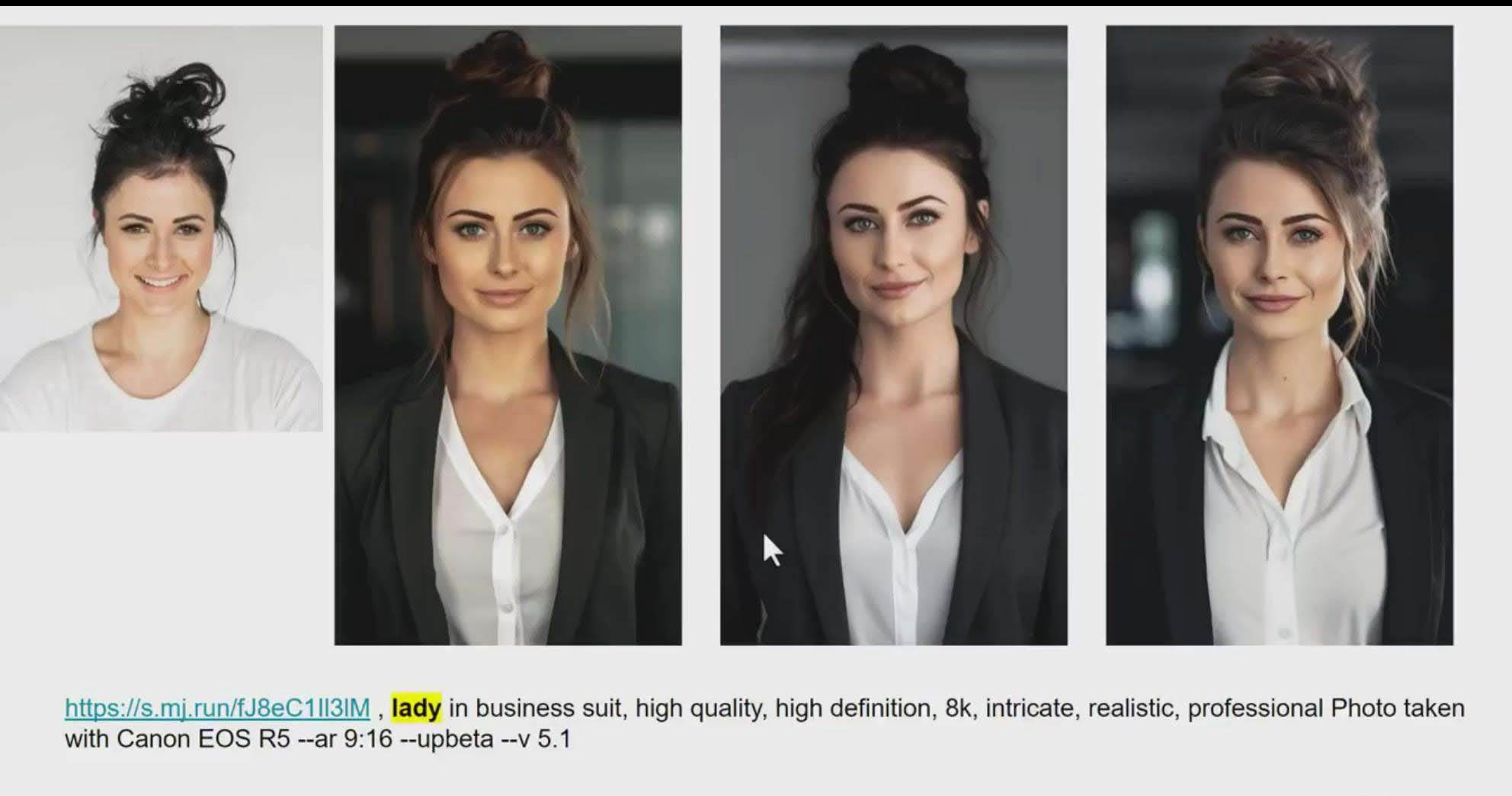 Midjourney v5 ChatGPT 和 Bard AI人工智能人像攝影大師班-15節-中英字幕插圖7