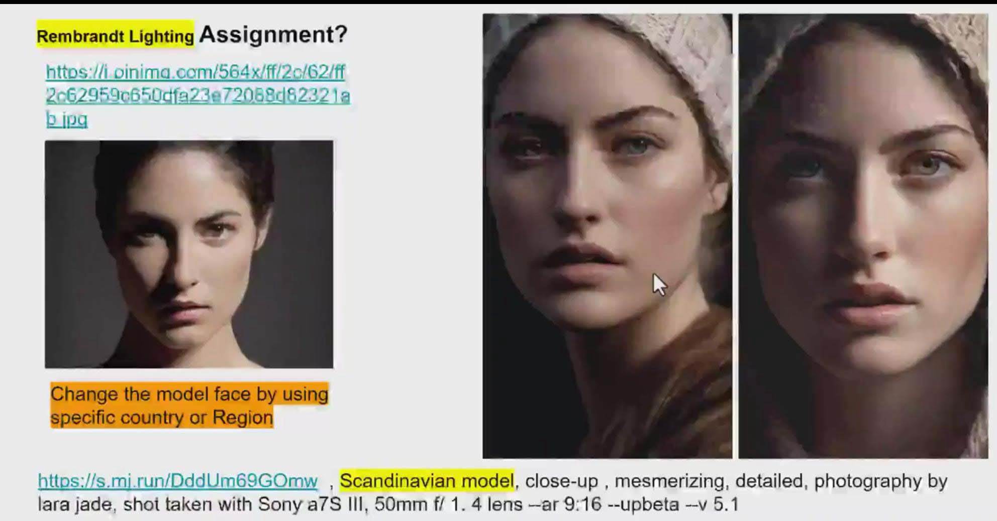 Midjourney v5 ChatGPT 和 Bard AI人工智能人像攝影大師班-15節-中英字幕插圖8