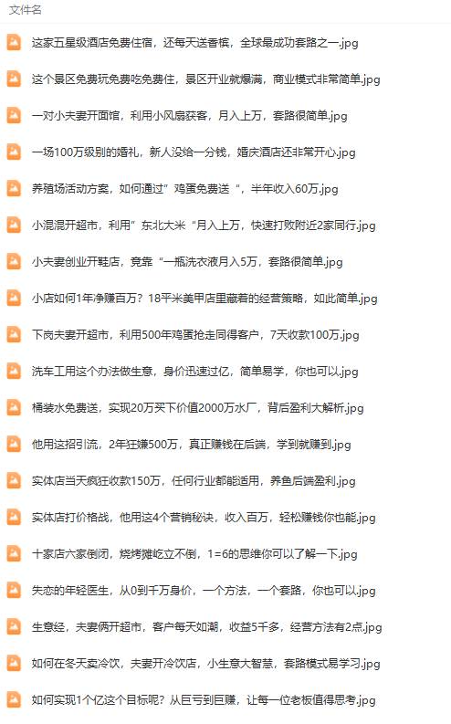 真實有效391套商業(yè)模式，年入幾十到幾百萬案例解析（電子書+視頻+圖文）插圖3