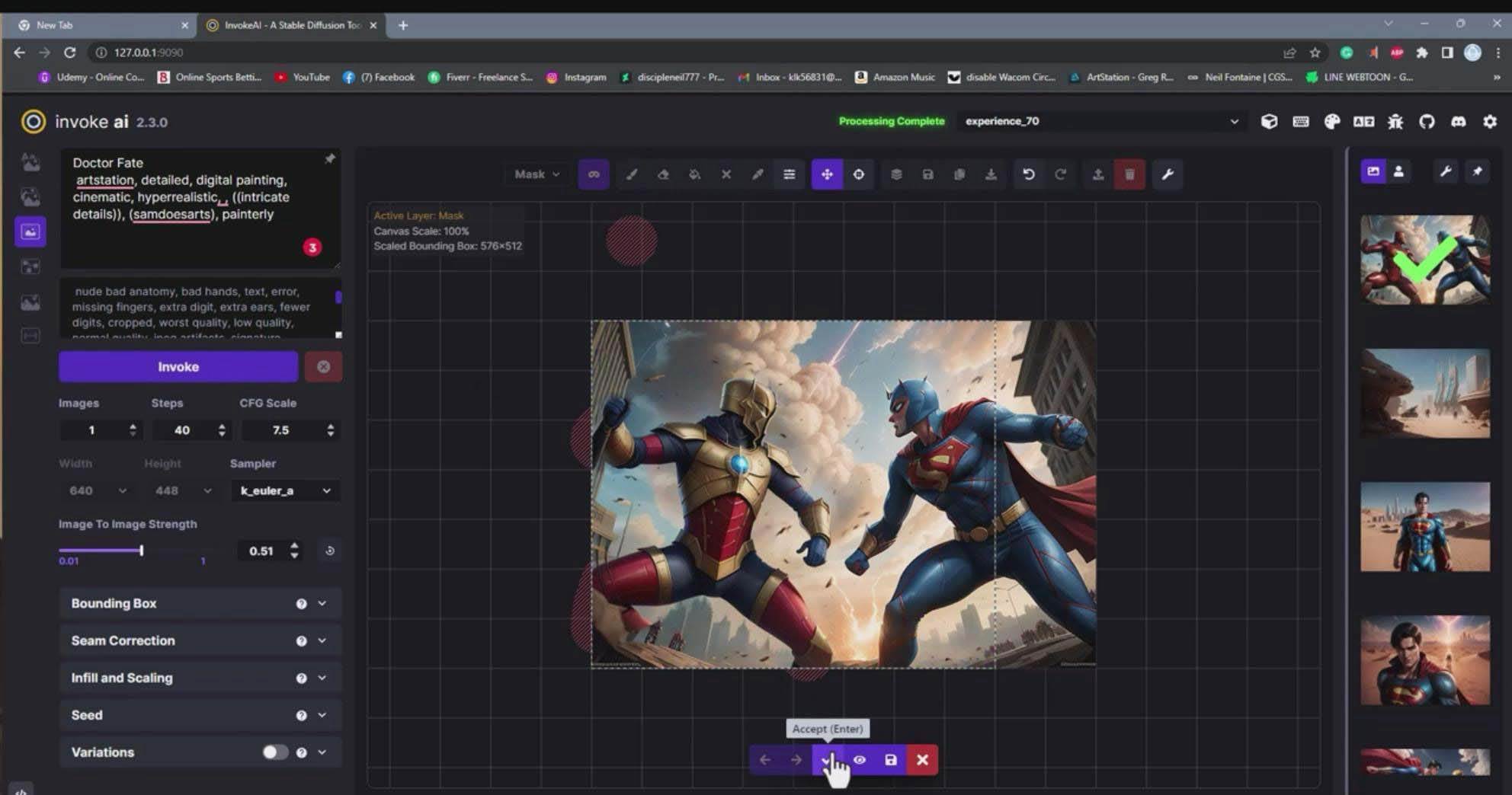 Invoke AI 繪畫教程-零基礎(chǔ)創(chuàng)作可以銷售的完美插圖-49節(jié)-中英字幕插圖2 Invoke AI 繪畫教程-零基礎(chǔ)創(chuàng)作可以銷售的完美插圖-49節(jié)-中英字幕插圖2